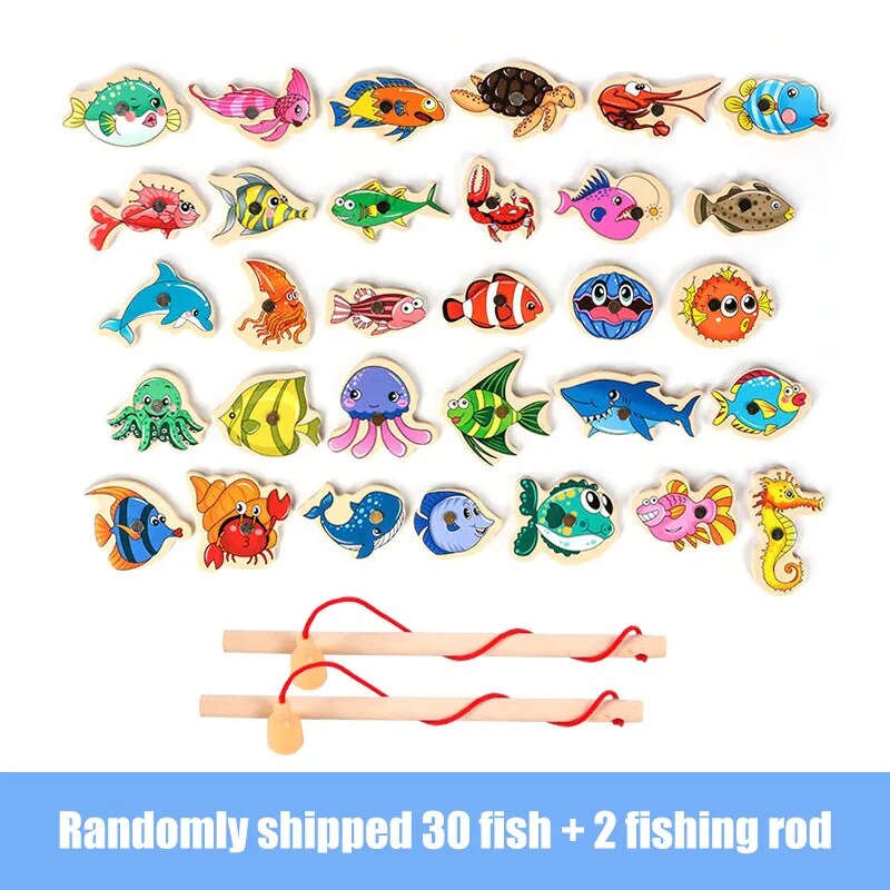 Brinquedo Educativo de Pesca