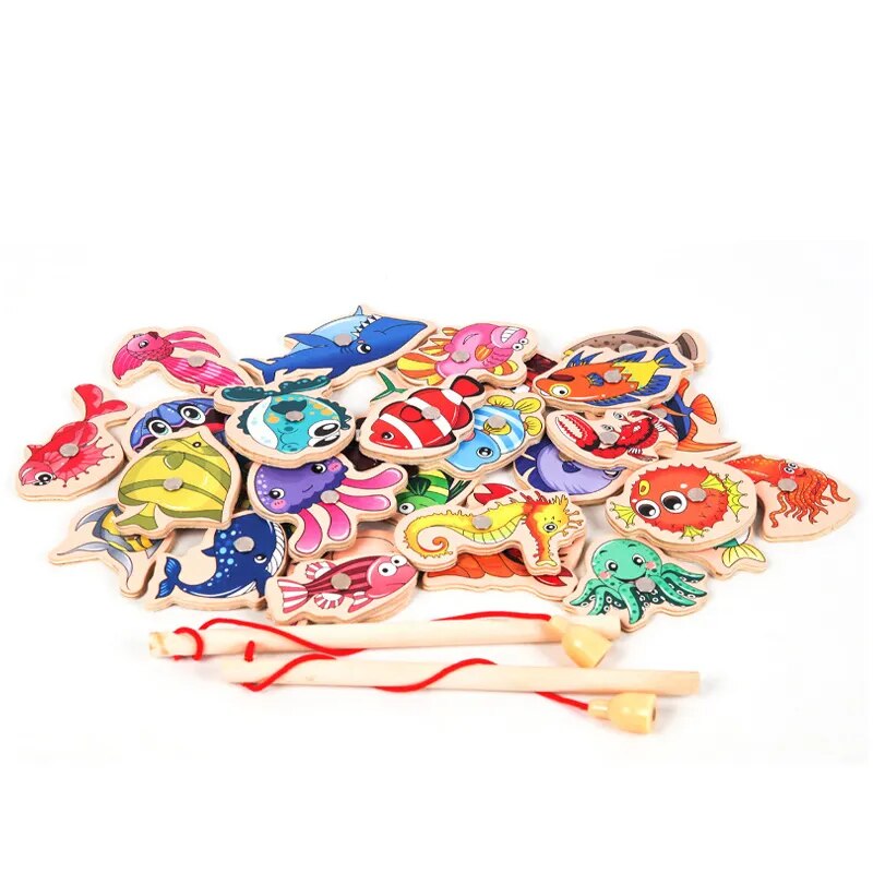 Brinquedo Educativo de Pesca