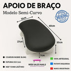 Apoio Suporte De Braço Mão Manicure Semi-curvo Altura 10cm